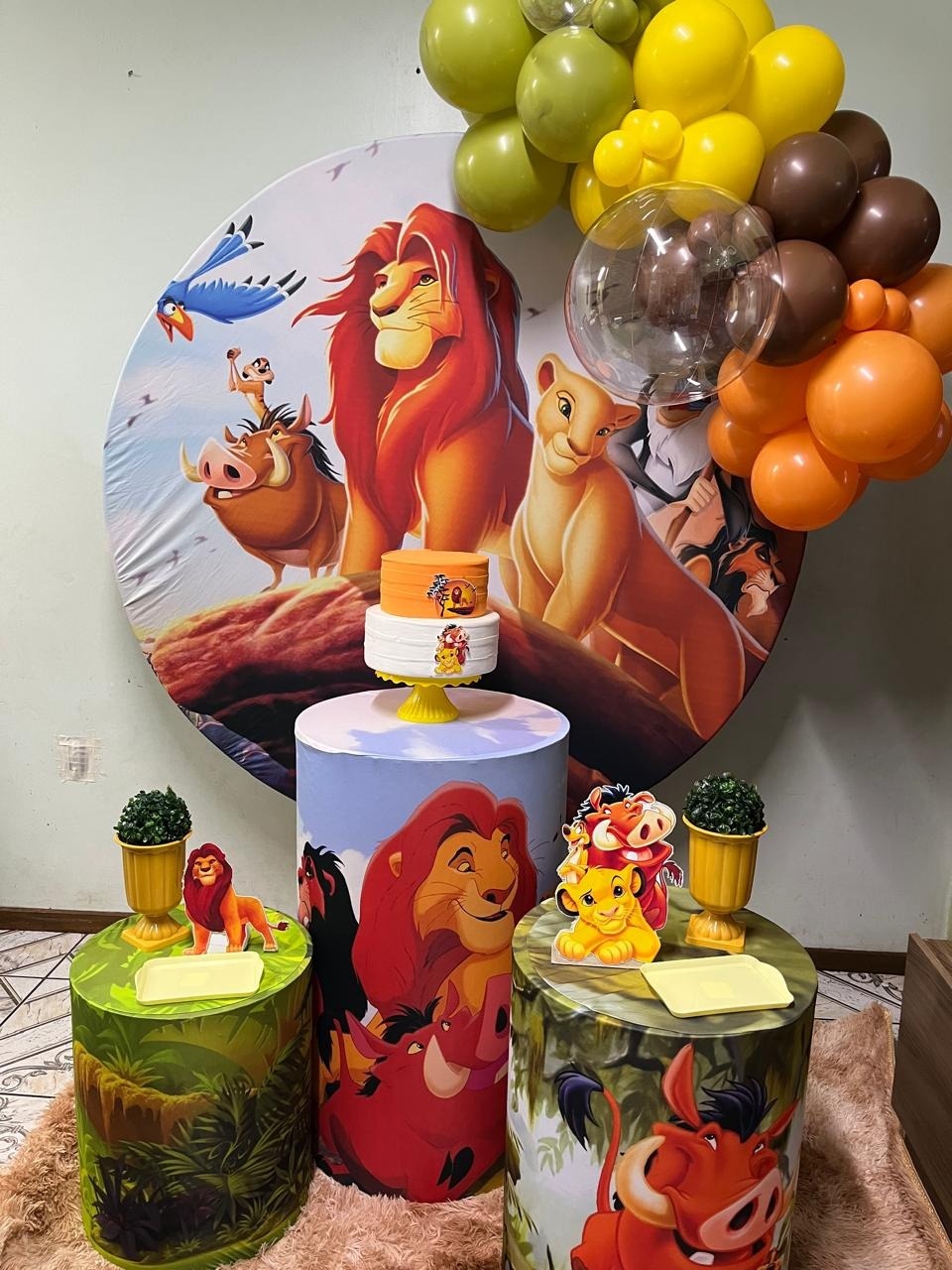 Rei Leão Combo 2 - Ateliê da Daia Pegue Monte & Doces 