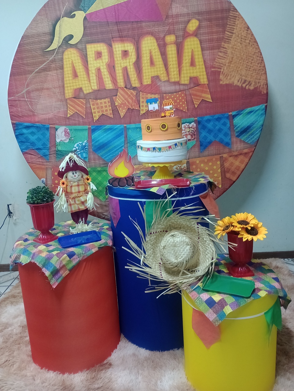 Arraiá - Ateliê da Daia Pegue Monte & Doces 
