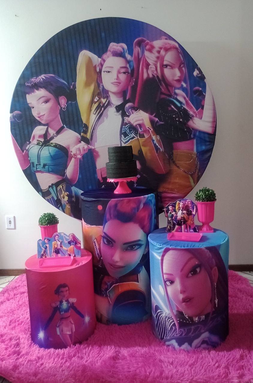 Guerreiras Do Kpop  - Ateliê da Daia Pegue Monte & Doces 