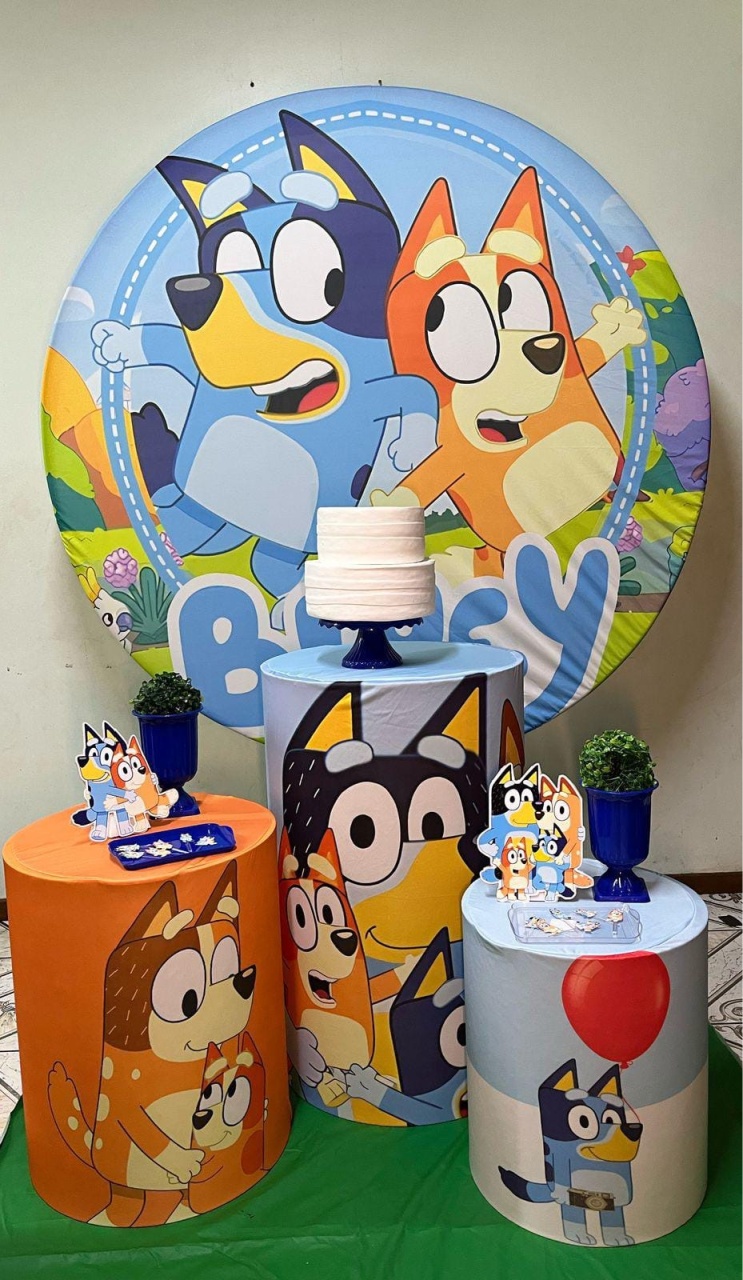 Bluey  - Ateliê da Daia Pegue Monte & Doces 