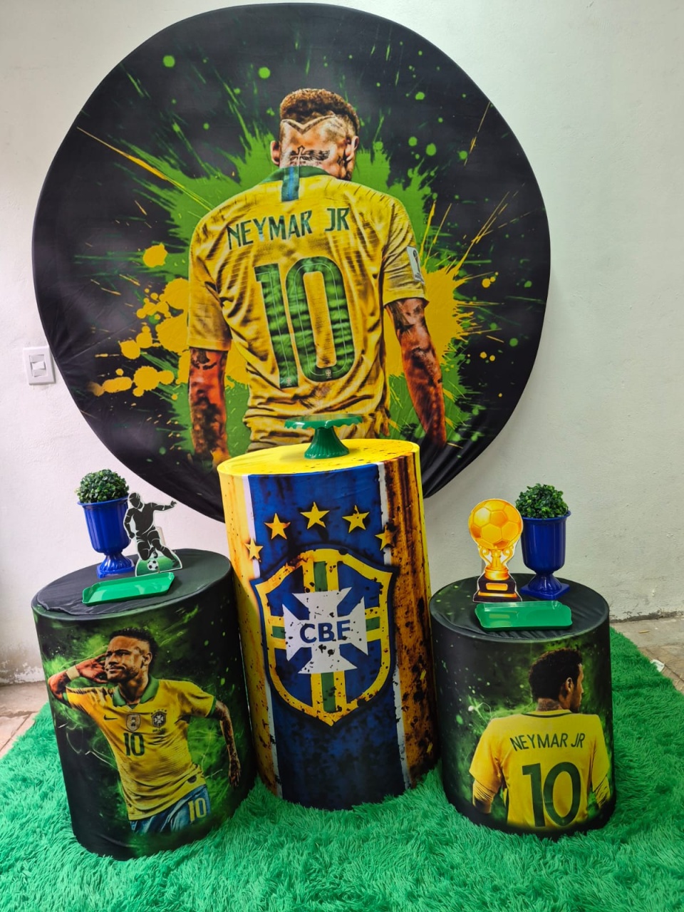 Neymar Jr - Ateliê da Daia Pegue Monte & Doces 