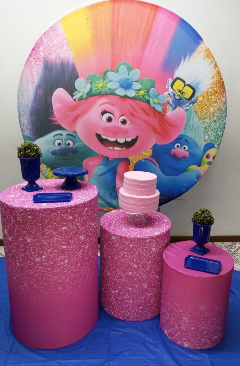 Trolls  - Ateliê da Daia Pegue Monte & Doces 