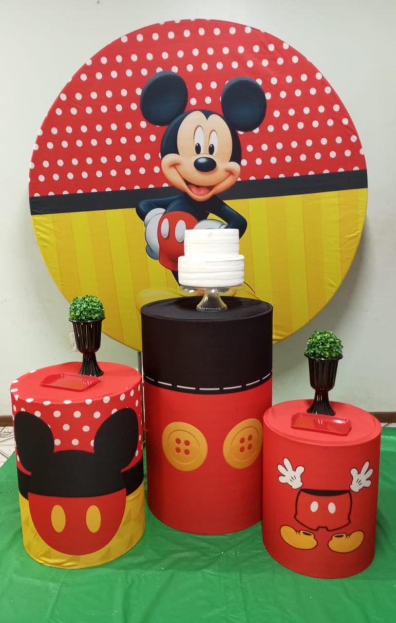 Mickey - Ateliê da Daia Pegue Monte & Doces 
