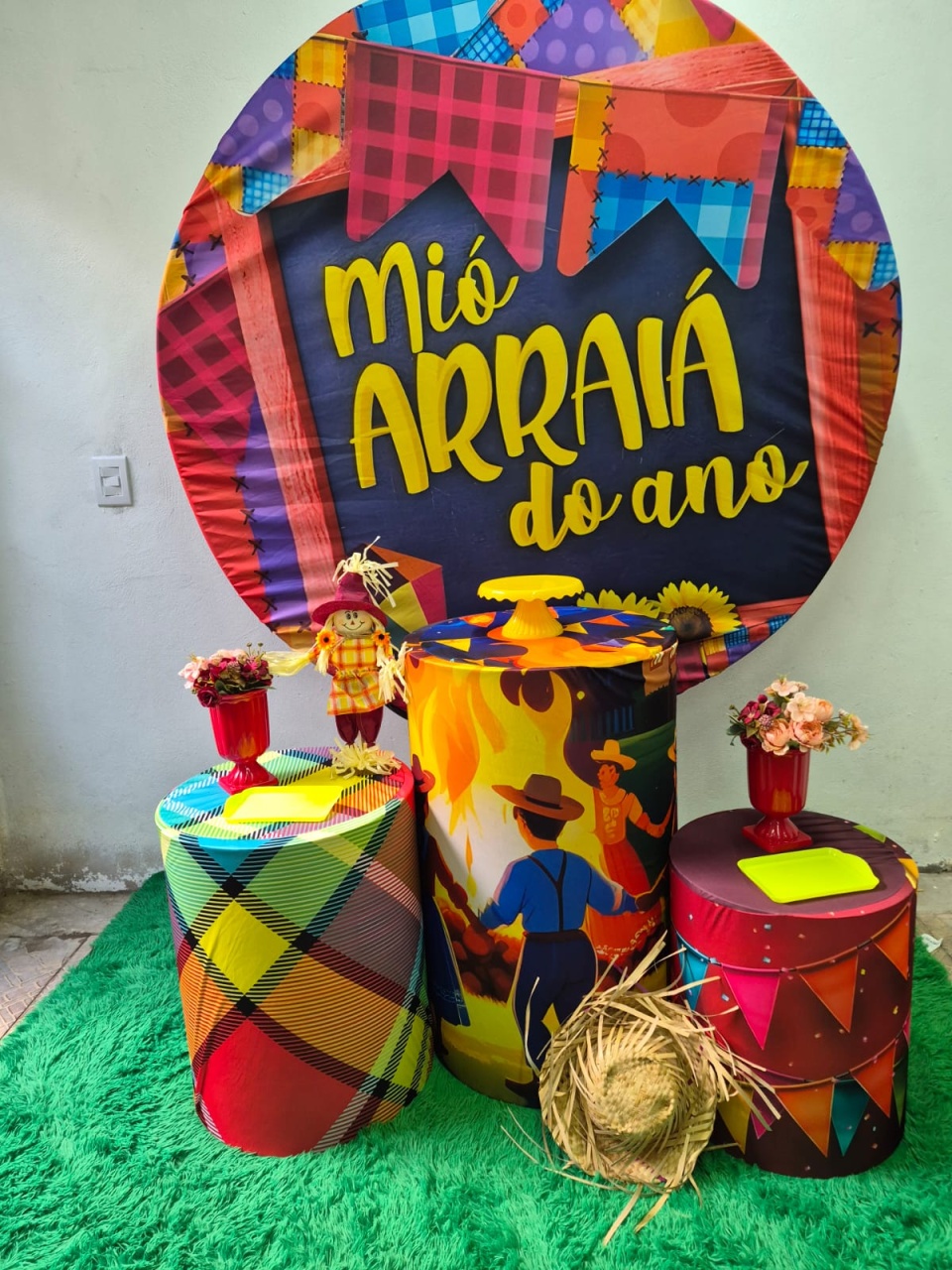 Arraiá 2 - Ateliê da Daia Pegue Monte & Doces 