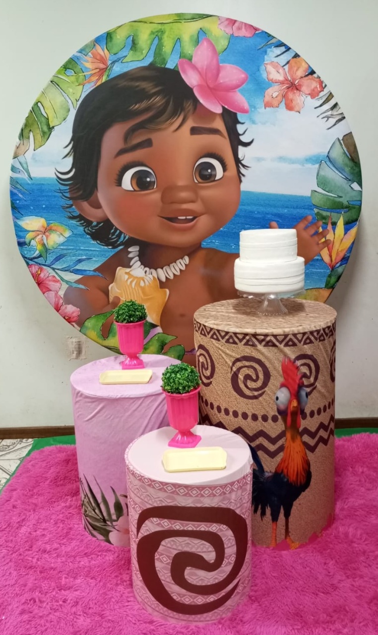 Moana Baby - Ateliê da Daia Pegue Monte & Doces 