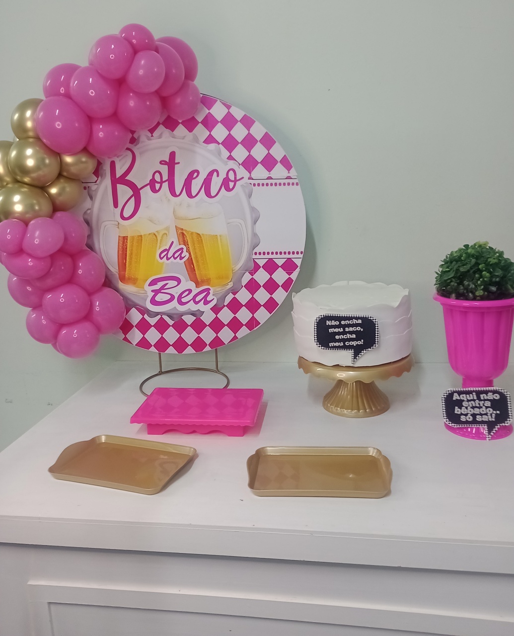 Boteco Personaizado  - Ateliê da Daia Pegue Monte & Doces 