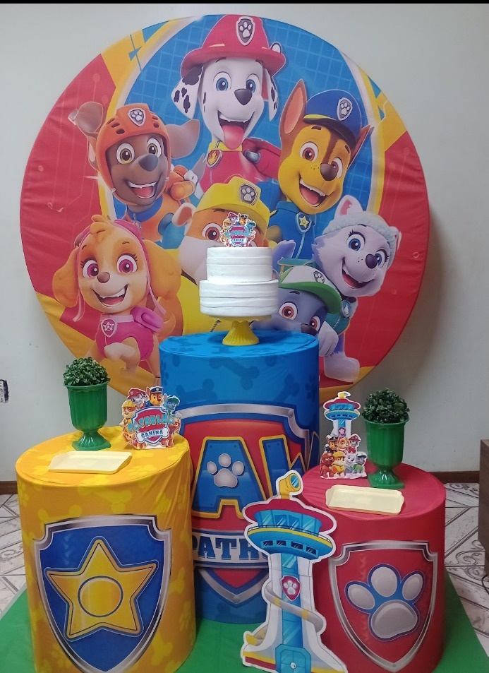 Patrulha Canina  - Ateliê da Daia Pegue Monte & Doces 