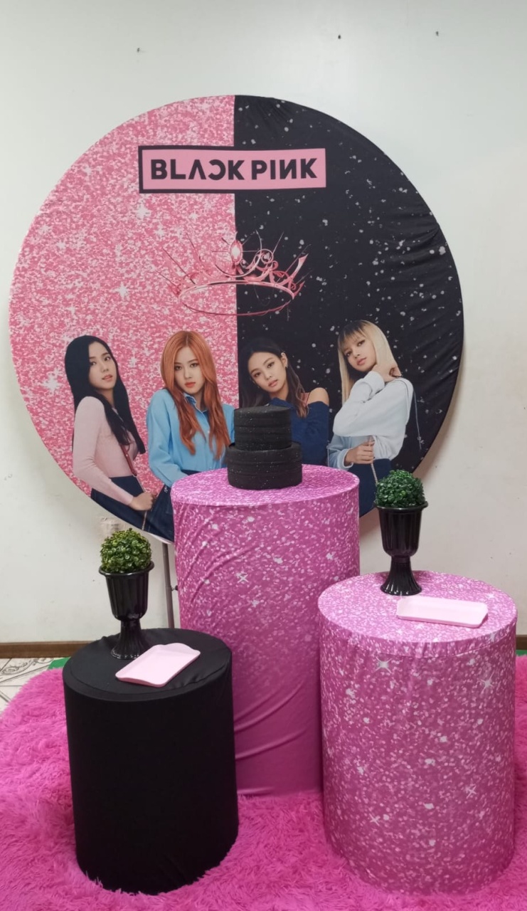 Black Pink  - Ateliê da Daia Pegue Monte & Doces 
