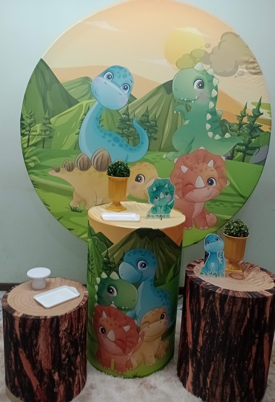 Dinossauros Baby  - Ateliê da Daia Pegue Monte & Doces 
