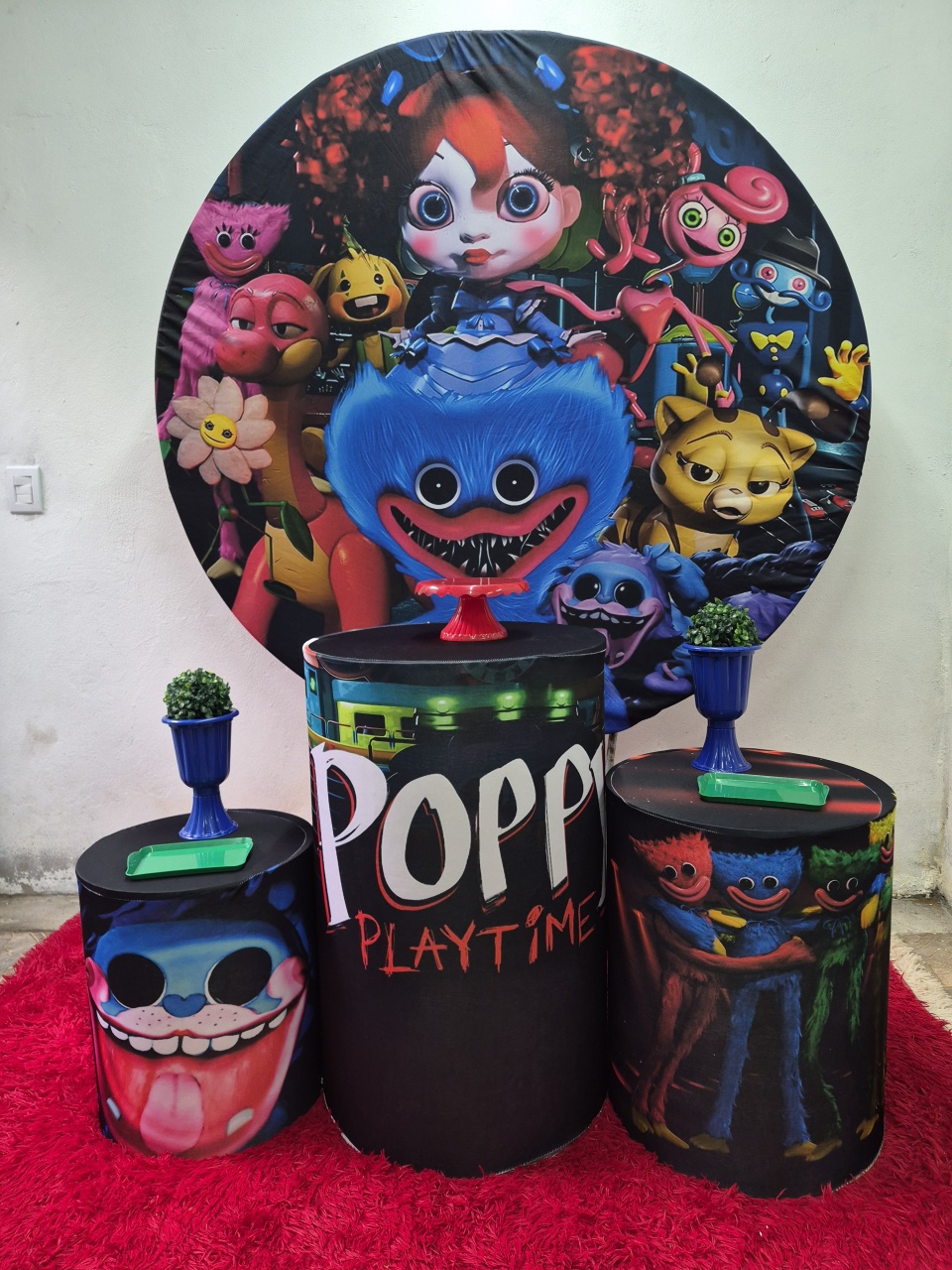 Poppy Playtime - Ateliê da Daia Pegue Monte & Doces 