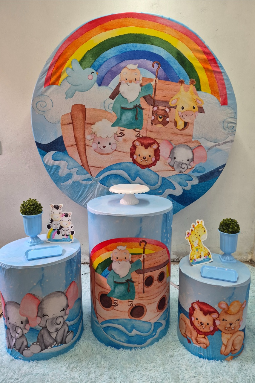 Arca de Noé  - Ateliê da Daia Pegue Monte & Doces 