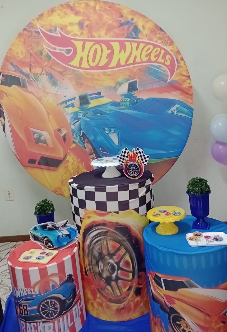Hot Wheels - Ateliê da Daia Pegue Monte & Doces 