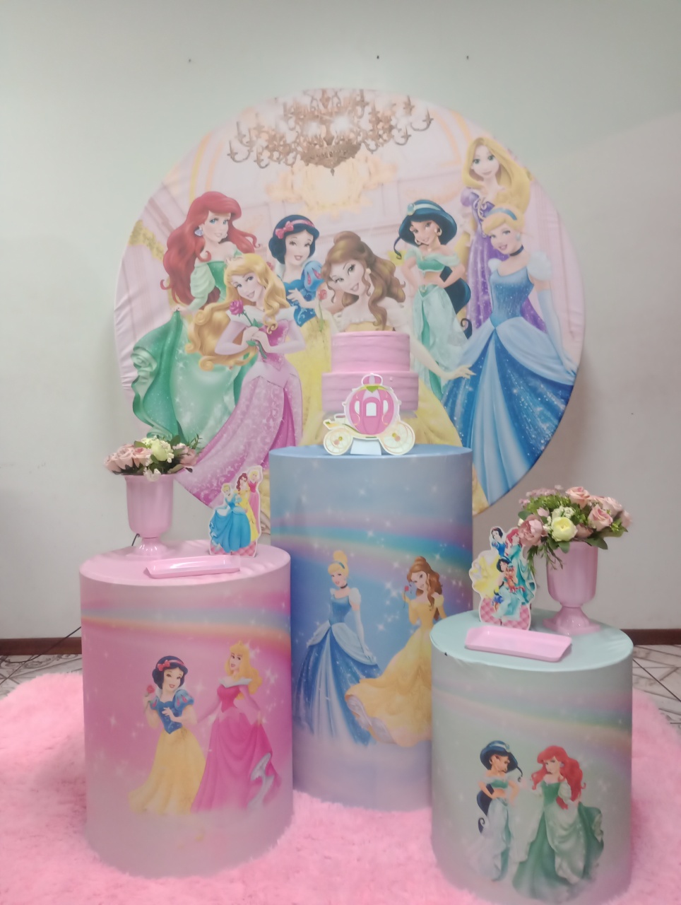Princesas 2 - Ateliê da Daia Pegue Monte & Doces 