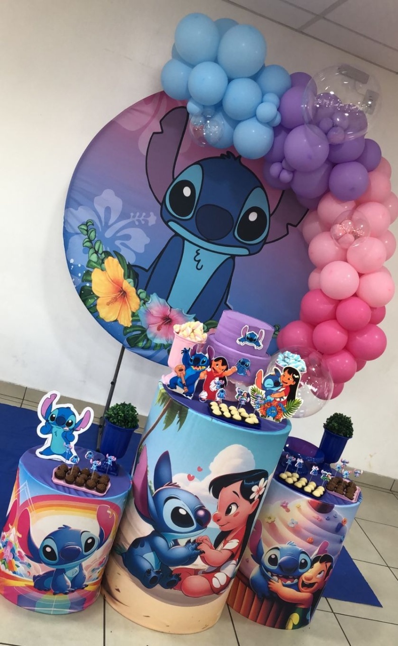 Lilo E Stitch 1 - Ateliê da Daia Pegue Monte & Doces 