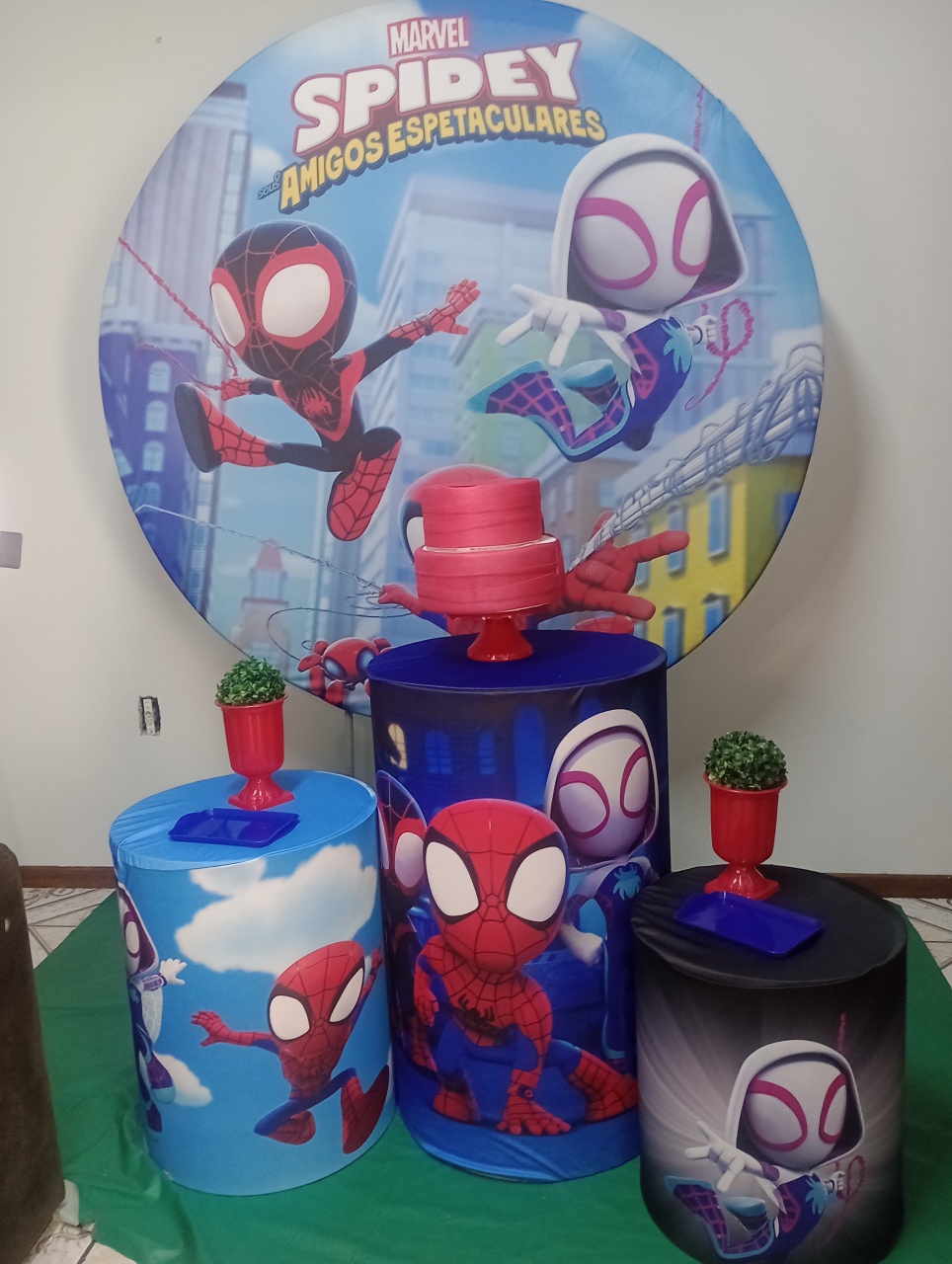 Spidey E Seus Amigos Espetaculares  - Ateliê da Daia Pegue Monte & Doces 