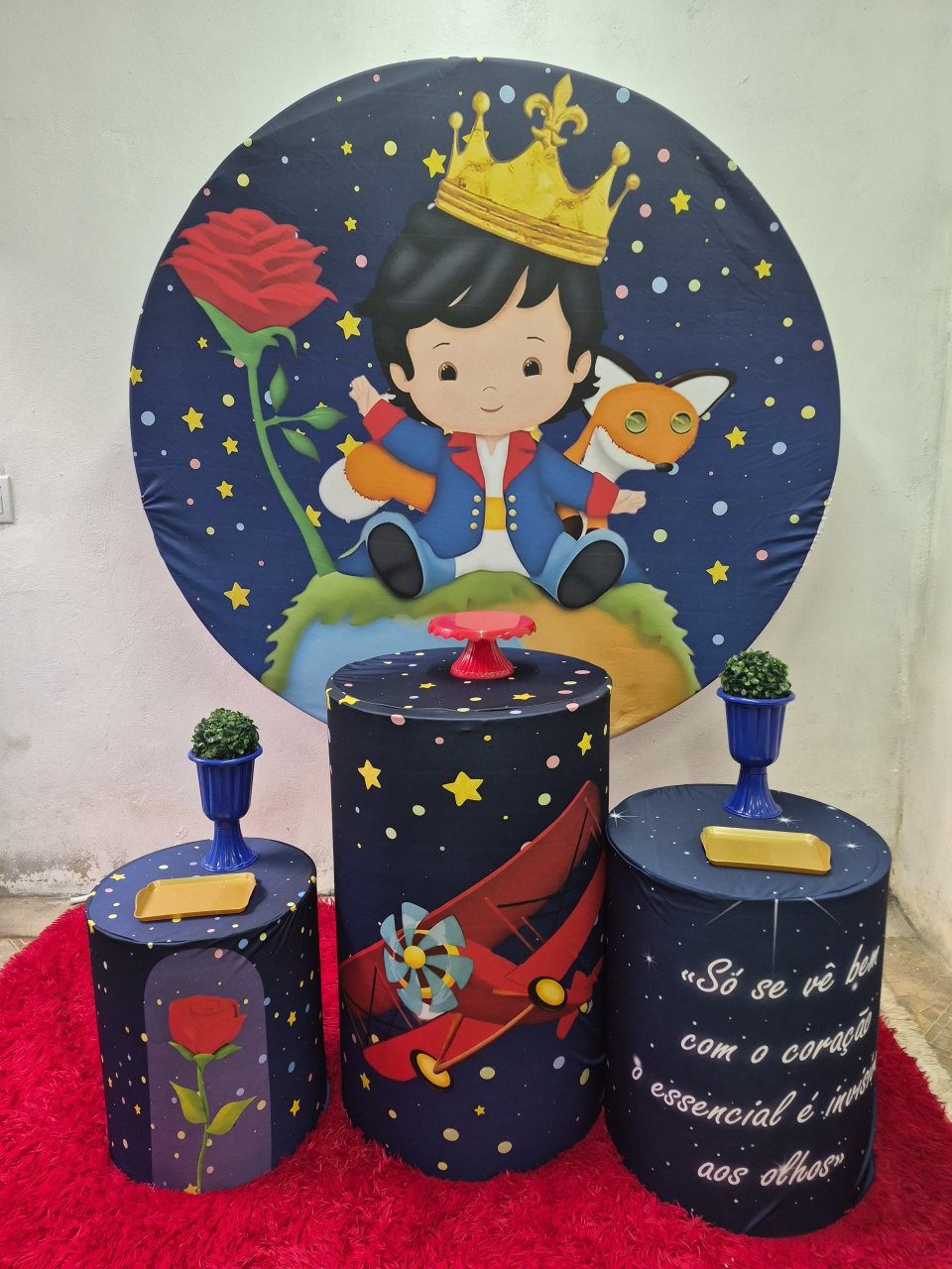 Pequeno Príncipe - Ateliê da Daia Pegue Monte & Doces 