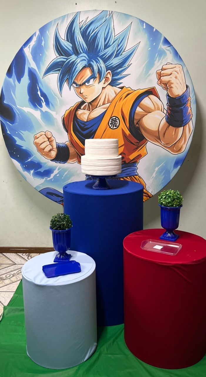 Dragon Ball Z Goku  - Ateliê da Daia Pegue Monte & Doces 