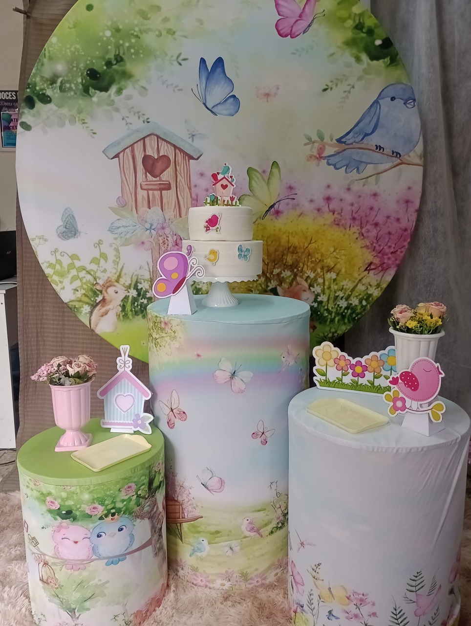 Jardim Encantado  - Ateliê da Daia Pegue Monte & Doces 