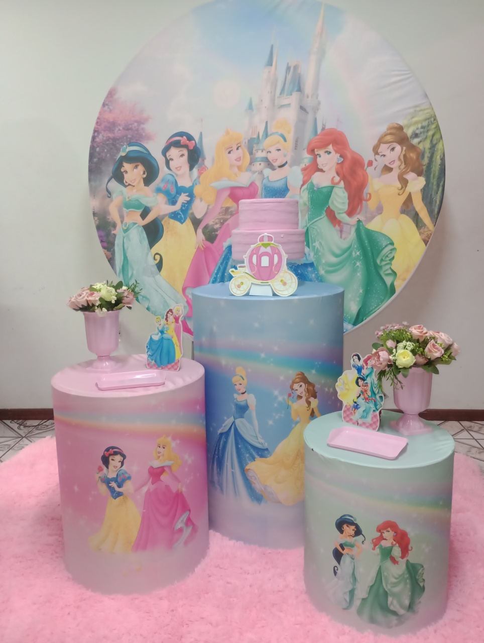 Princesas 1  - Ateliê da Daia Pegue Monte & Doces 