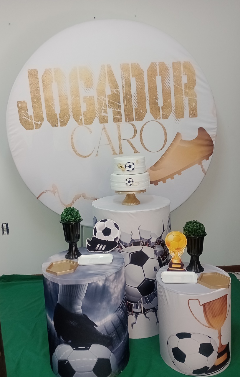 Jogador Caro  - Ateliê da Daia Pegue Monte & Doces 