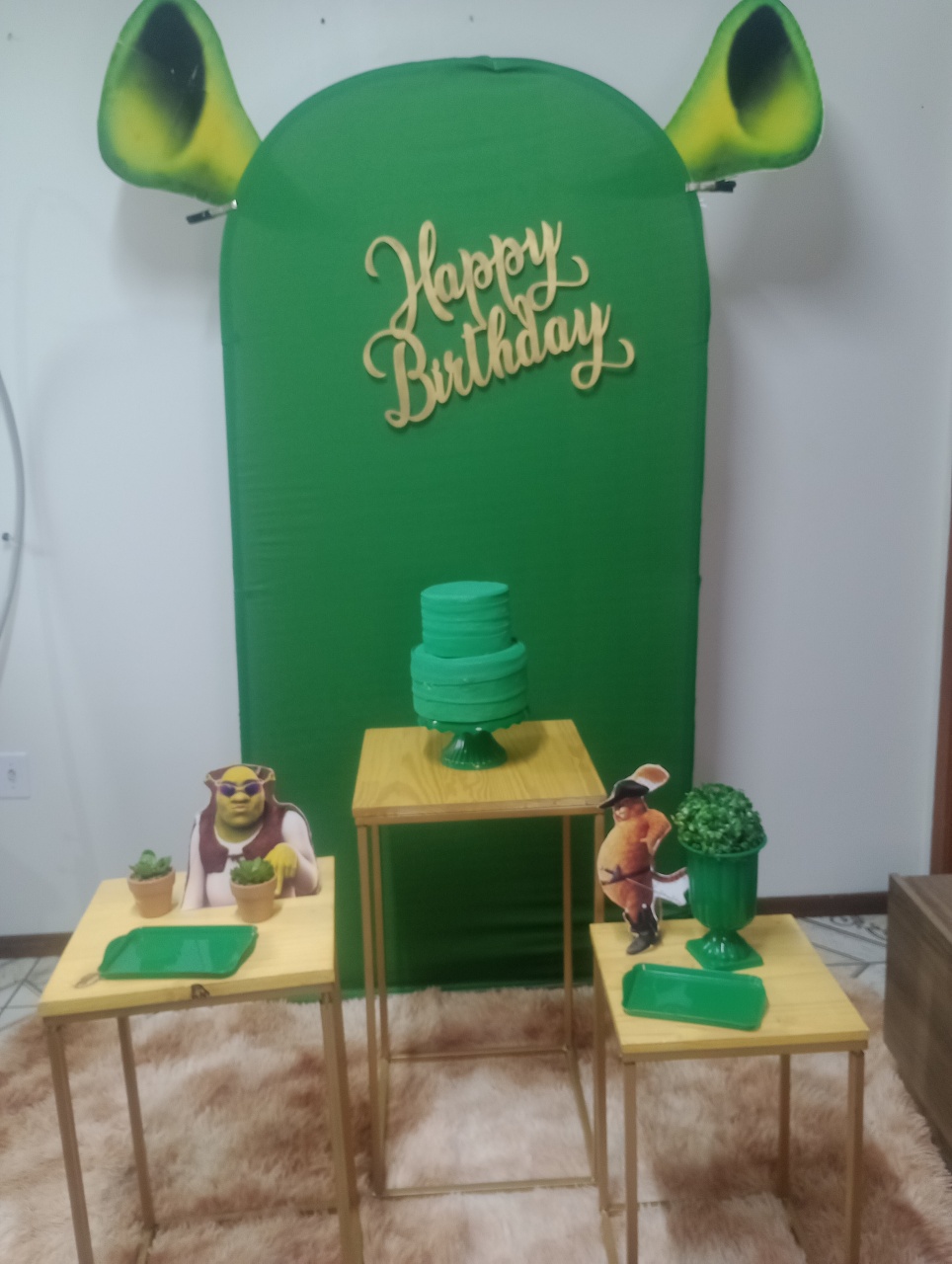 Sherek  - Ateliê da Daia Pegue Monte & Doces 