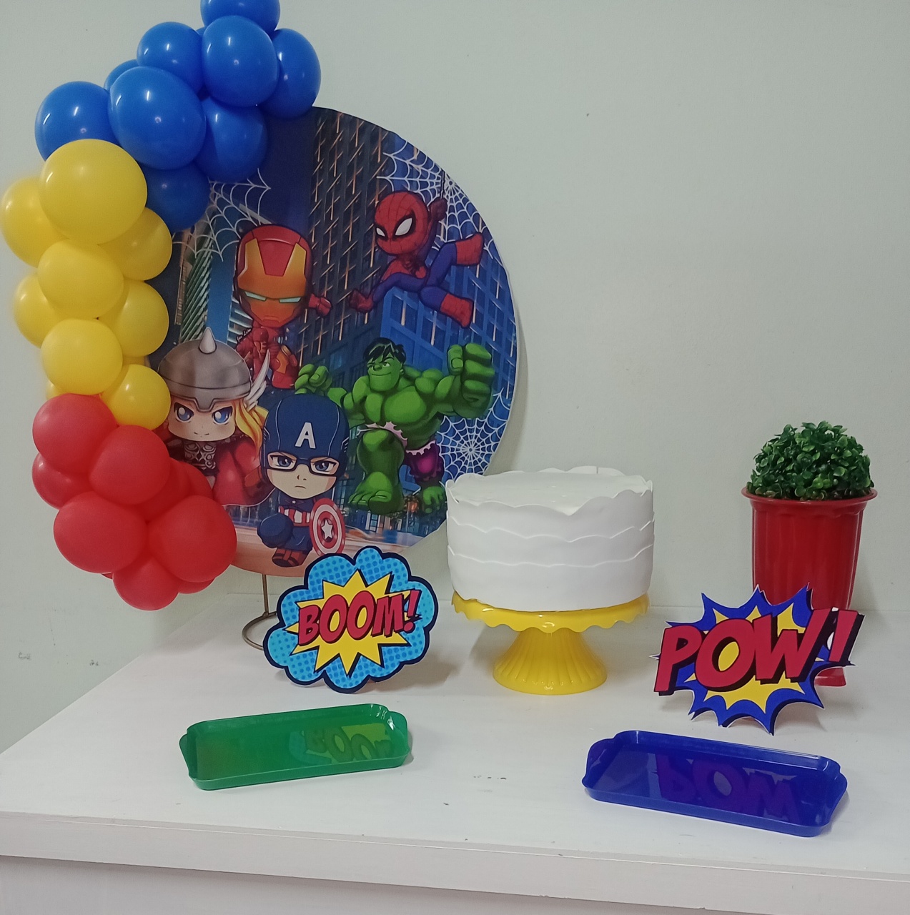 Os Vingadores Cute - Ateliê da Daia Pegue Monte & Doces 