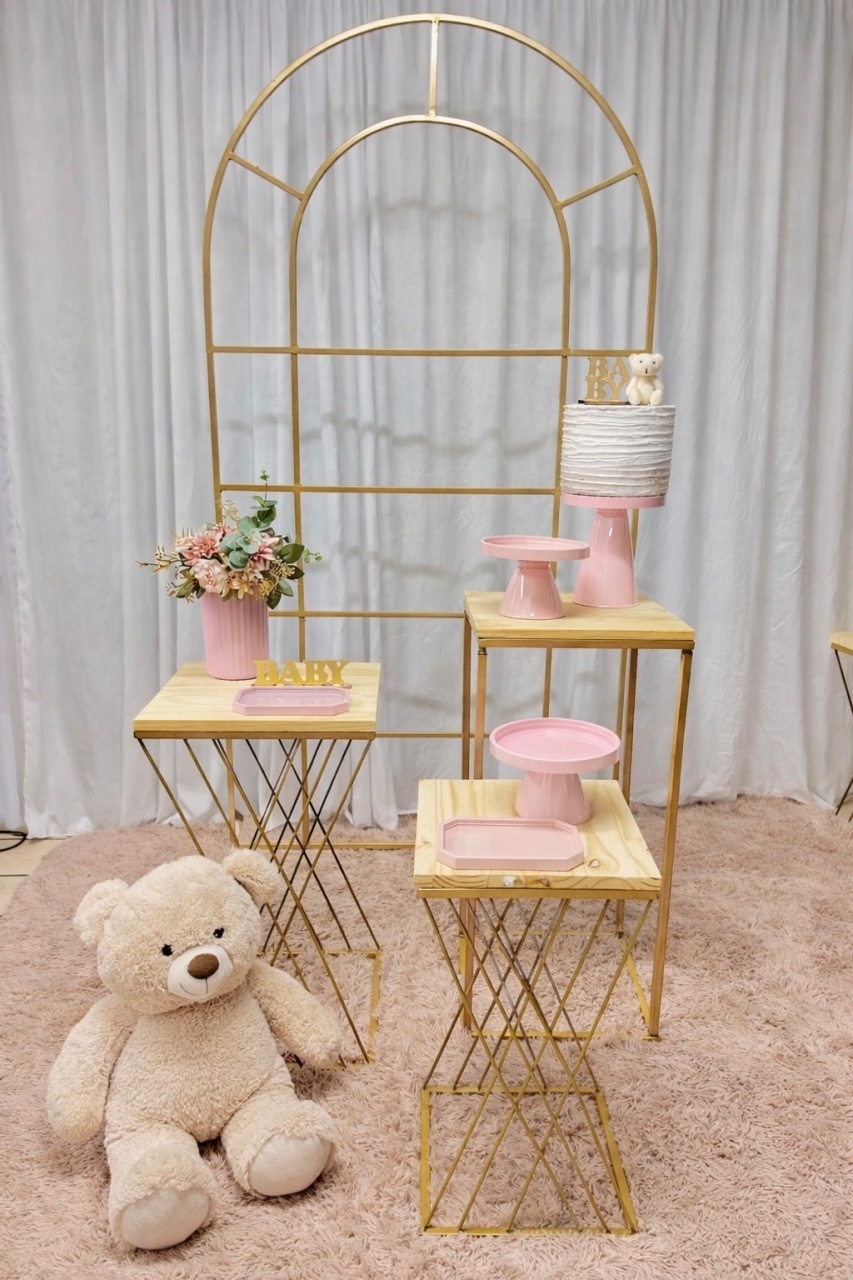 Chá de Bebê Menina 02  - Happy Day Decorações