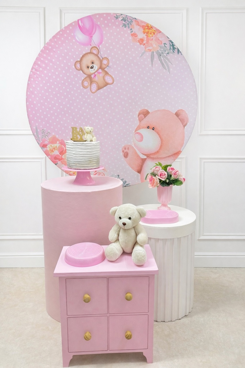 Chá de Bebê Rosa P - Happy Day Decorações