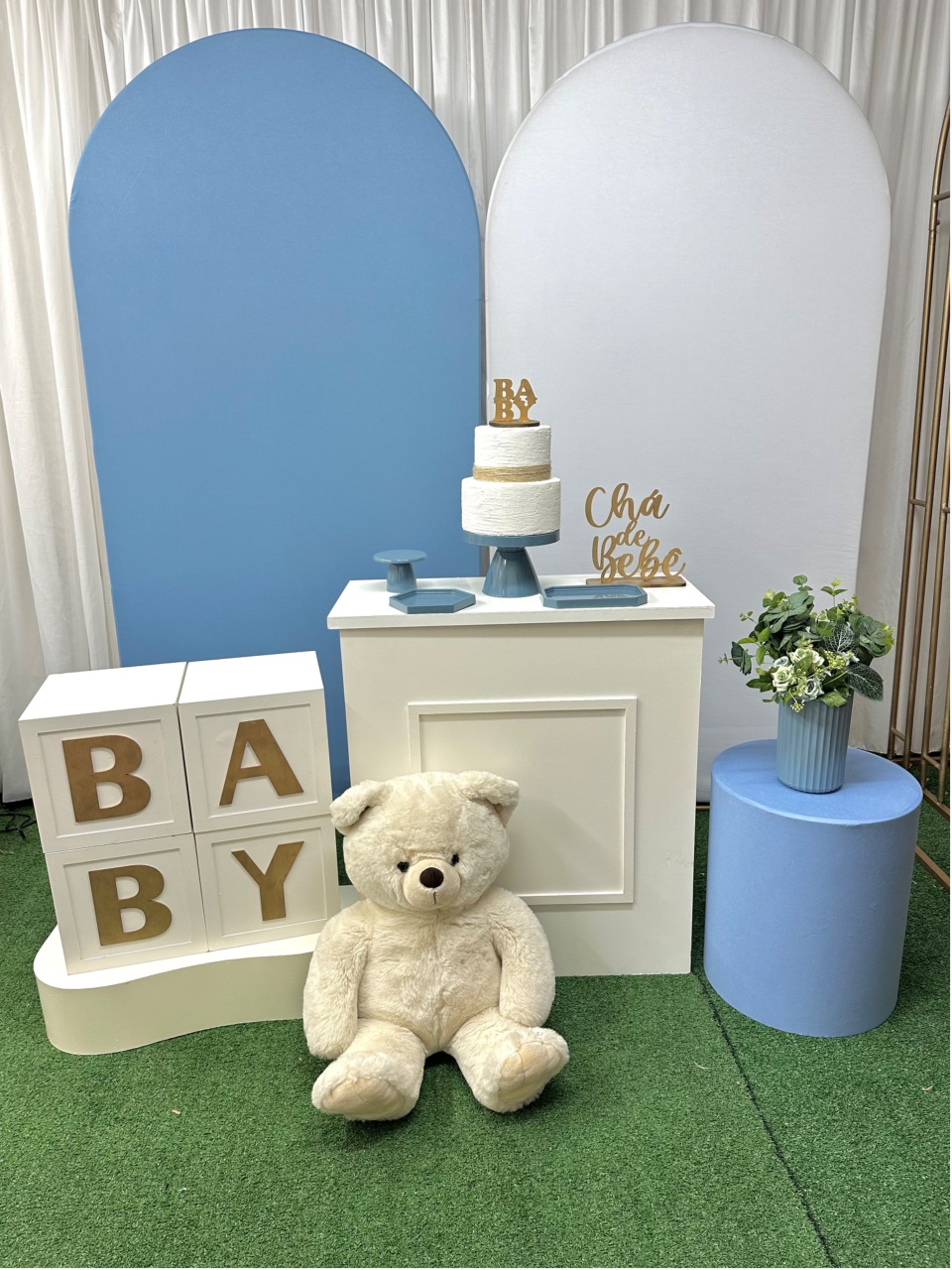 Decor Azul Claro - Happy Day Decorações