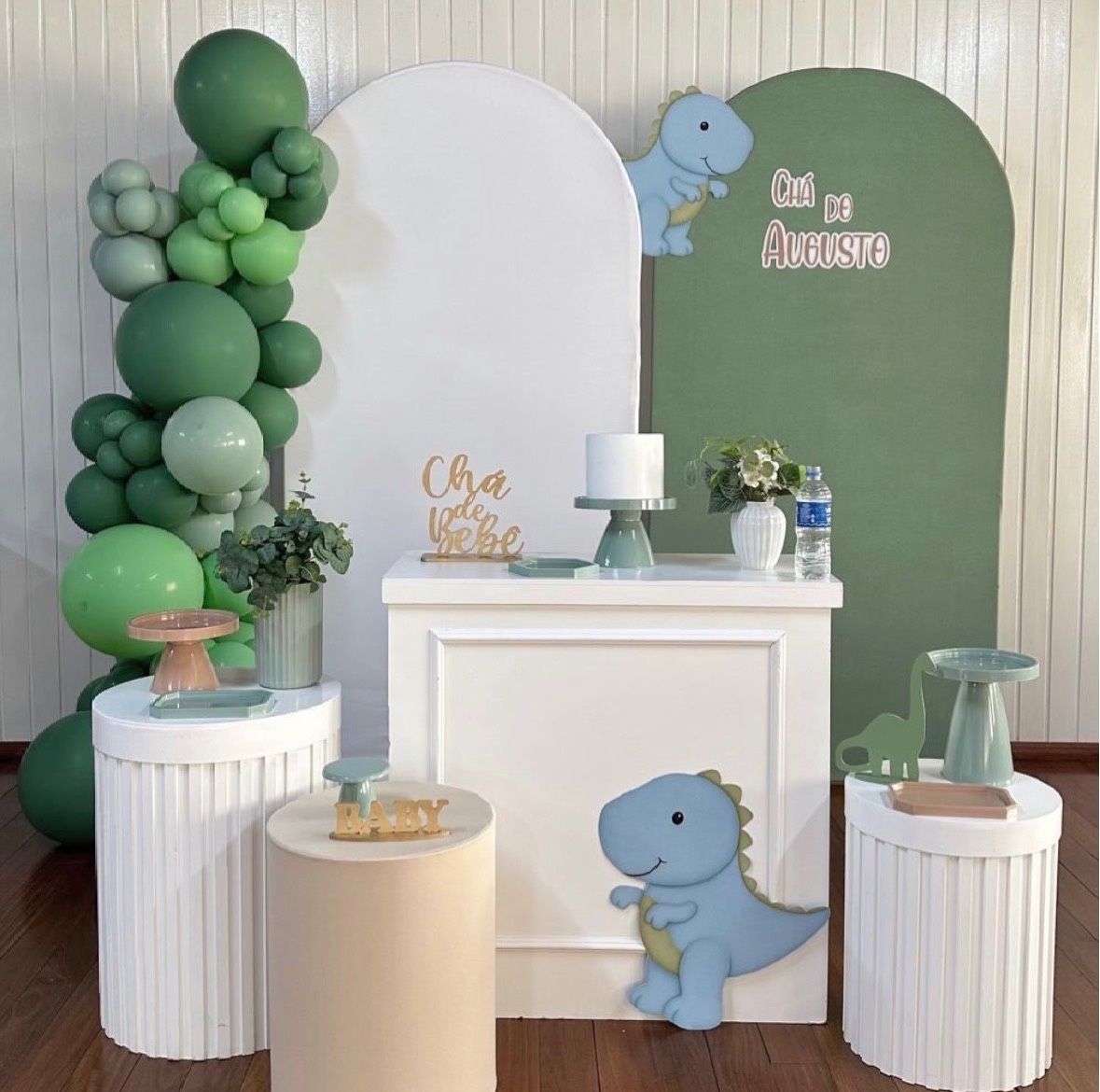 Decoração Chá Verde Dino  - Happy Day Decorações