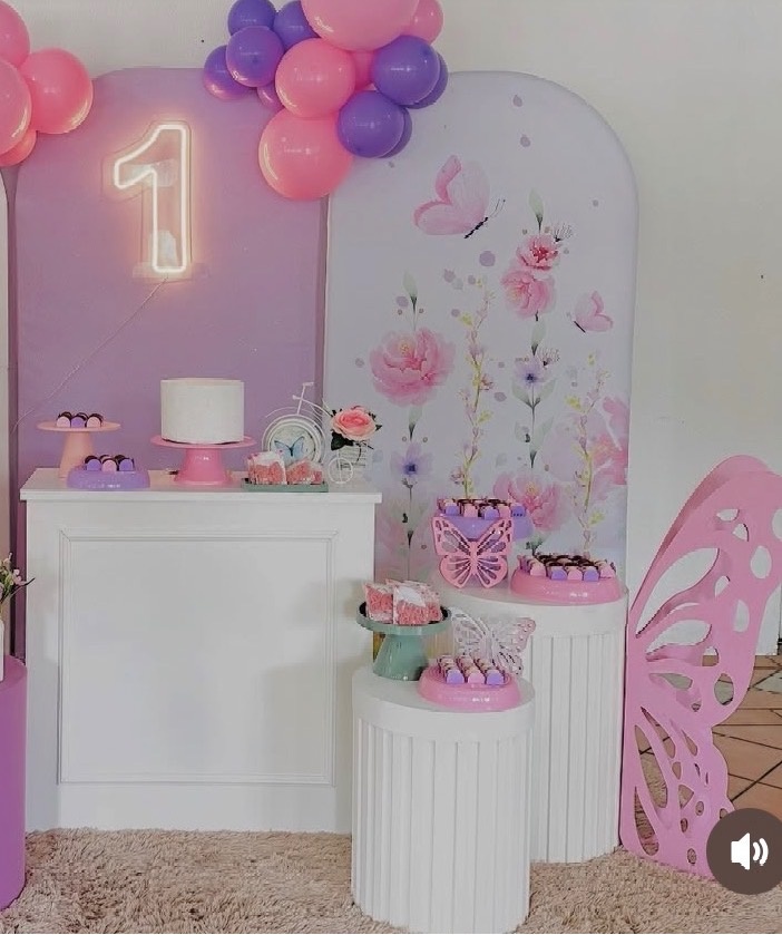 Decoração Borboletas P  - Happy Day Decorações