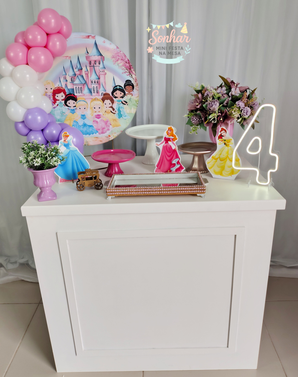 Princesas Cute (Kit Completo) - Locadora Flor de Cacau