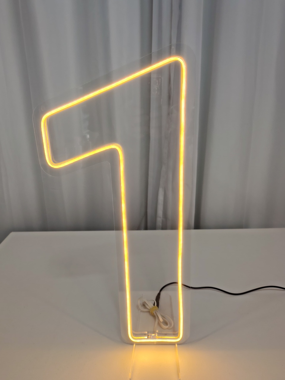 Número de Led 1' (50Cm) - Locadora Flor de Cacau