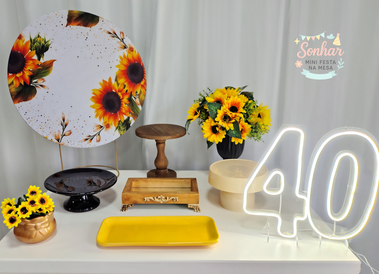 Girassol (Kit Essencial) - Locadora Flor de Cacau