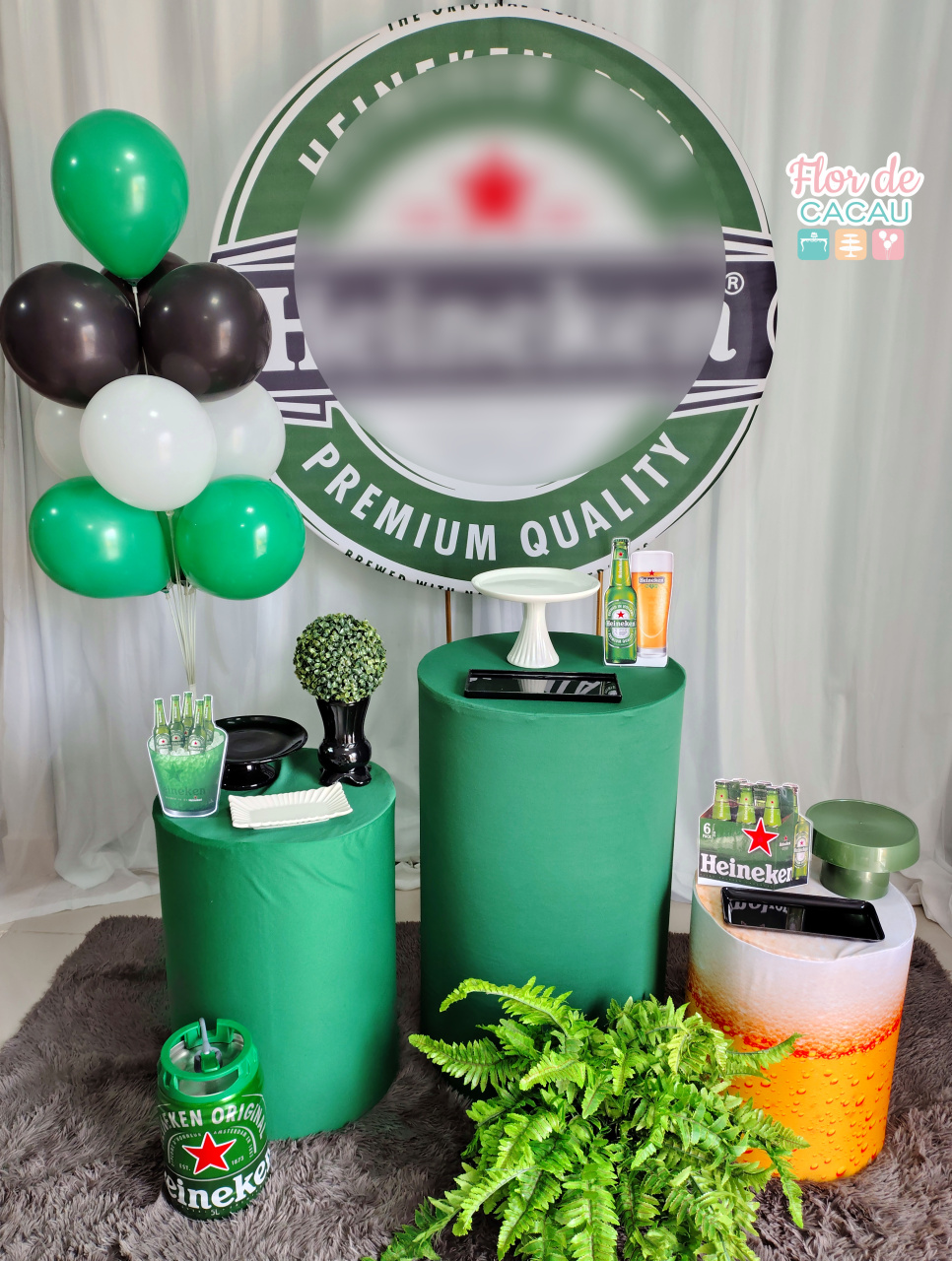 Heineken (Kit Completo). - Locadora Flor de Cacau