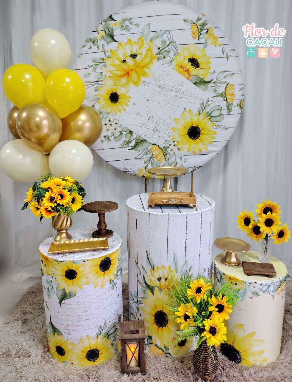Kit Completo - Girassol - Locadora Flor de Cacau