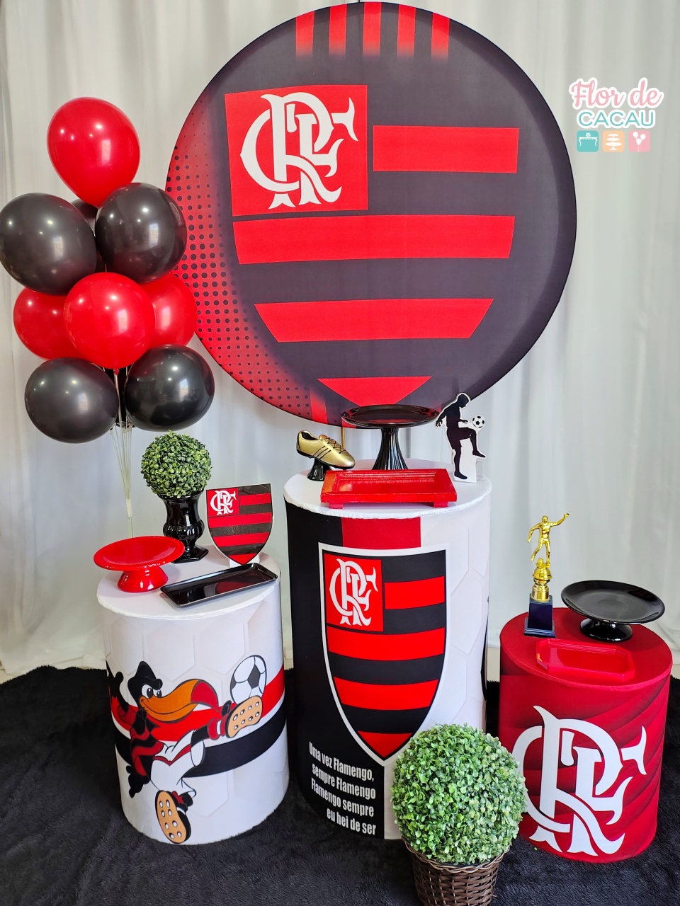 Kit Completo - Flamengo  - Locadora Flor de Cacau