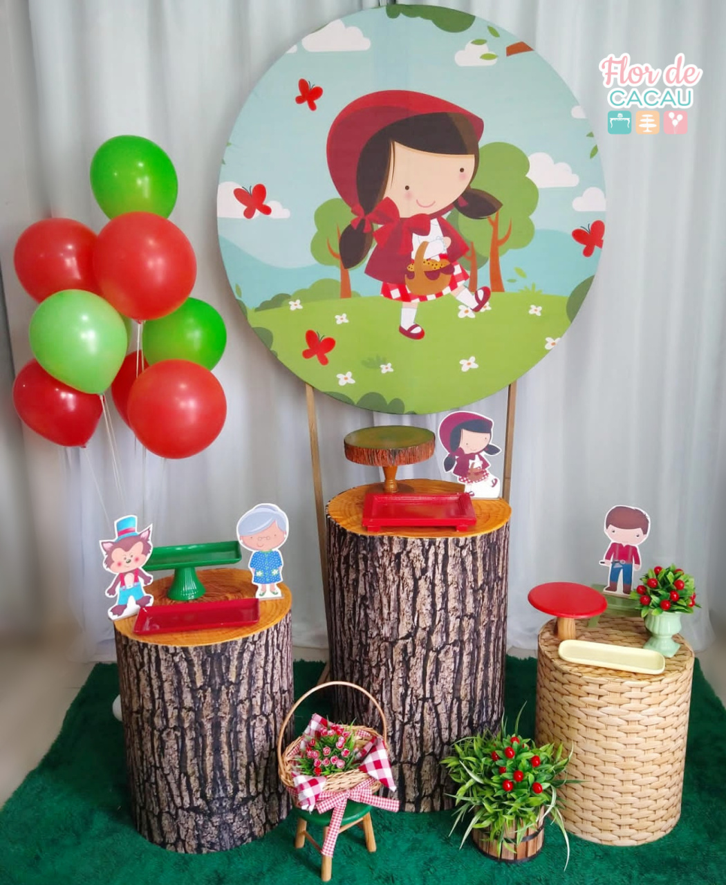 Chapeuzinho Vermelho (Kit Completo) - Locadora Flor de Cacau