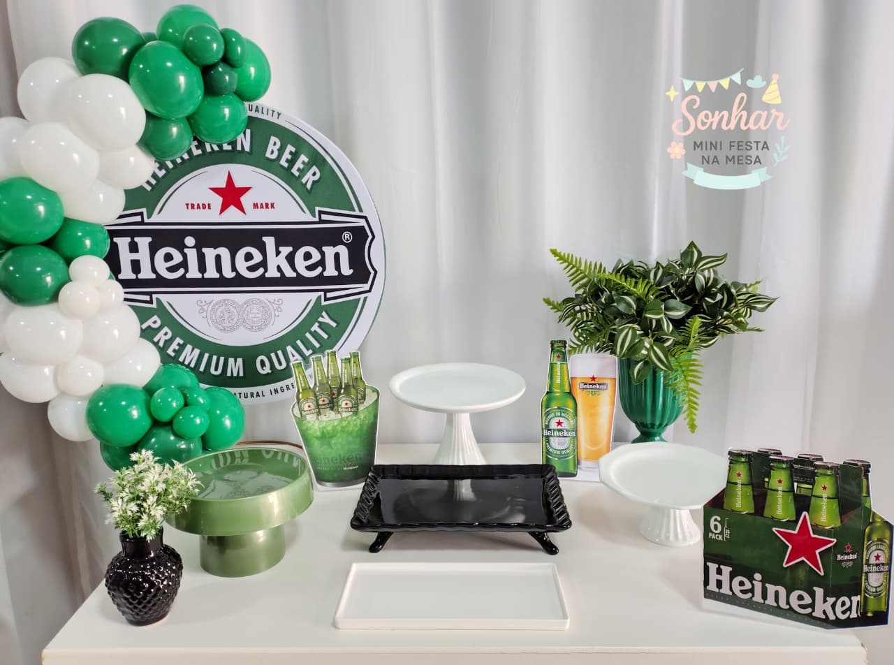 Heineken (Kit Essencial) - Locadora Flor de Cacau
