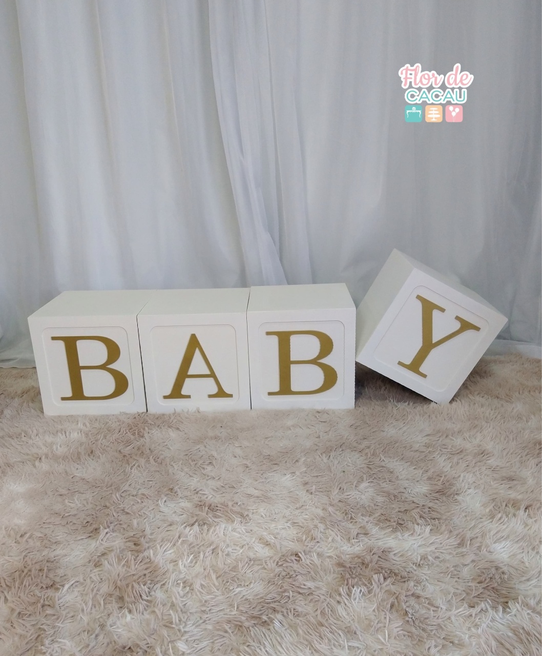 Cubos Baby (30Cm) - Locadora Flor de Cacau