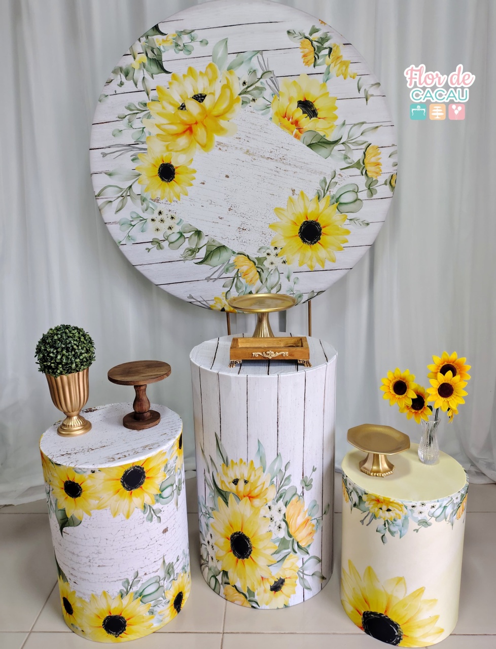 Kit Essencial - Girassol - Locadora Flor de Cacau