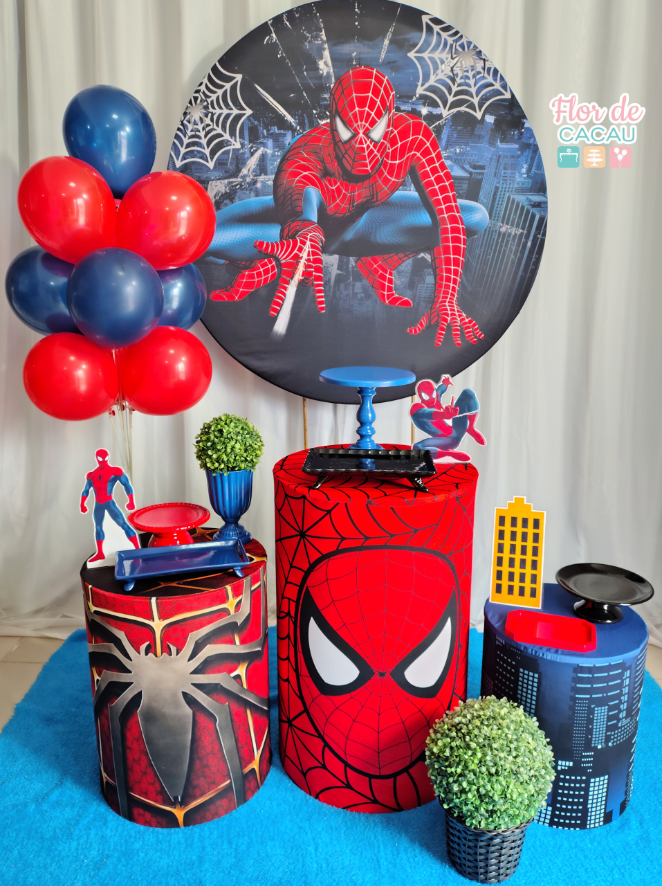 Homem Aranha (Kit Completo) - Locadora Flor de Cacau