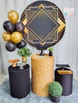 Kit Completo - Preto E Dourado - imagem 1