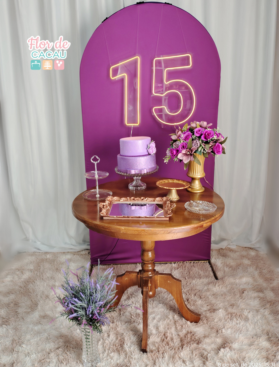 Roxo (Kit Completo) - Locadora Flor de Cacau