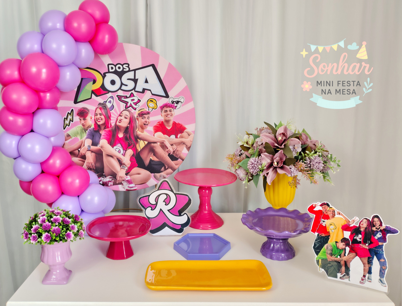 dos Rosa (Kit Essencial) - Locadora Flor de Cacau