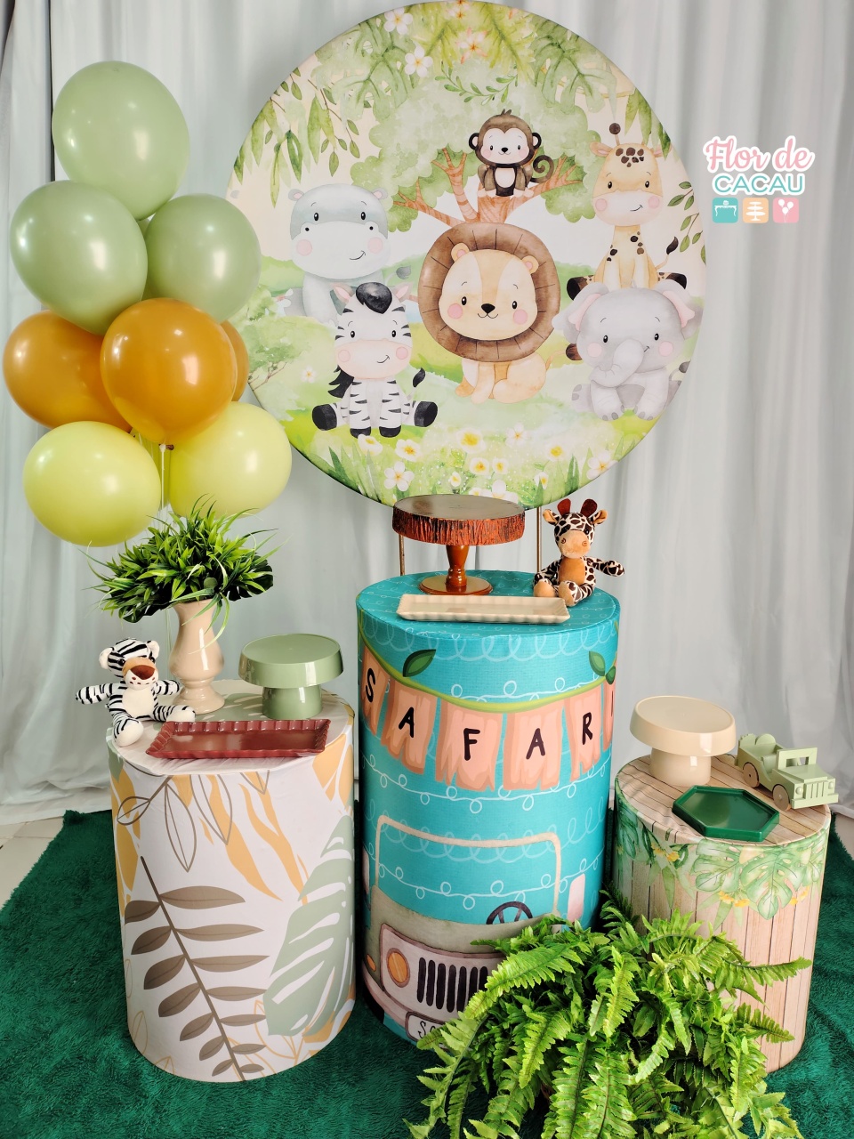 Safari 1 (Kit Completo) - Locadora Flor de Cacau