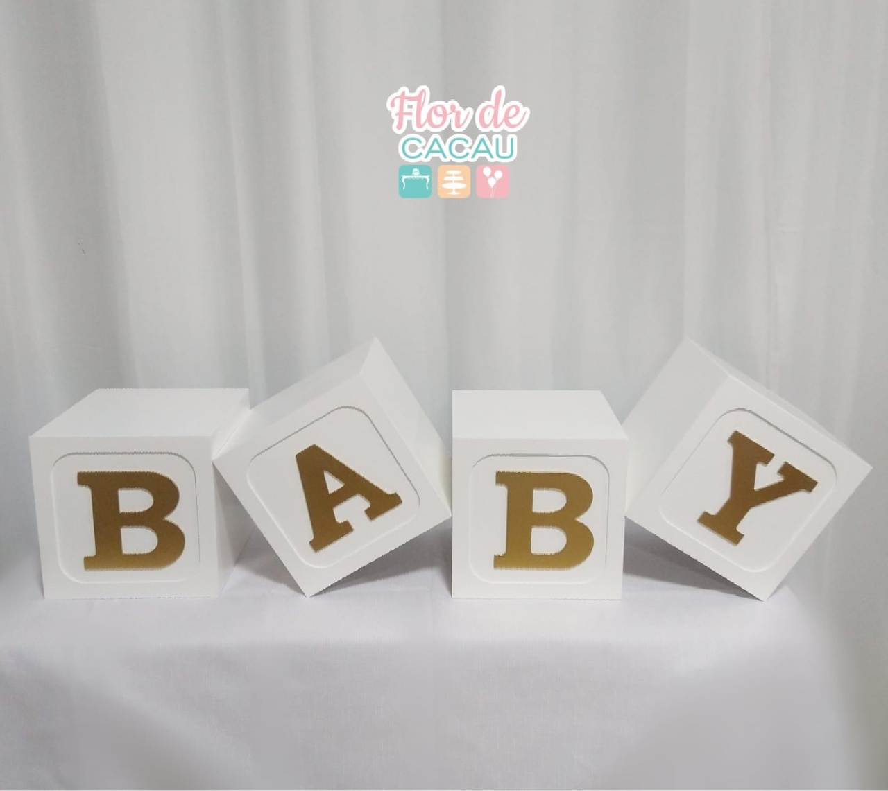 Cubos Baby (20Cm) - Locadora Flor de Cacau