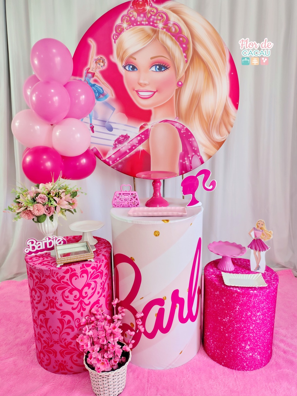Barbie (Kit Completo) - Locadora Flor de Cacau