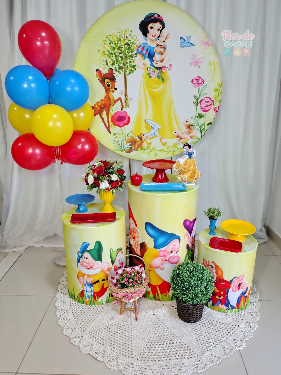 Branca de Neve (Kit Completo) - Locadora Flor de Cacau