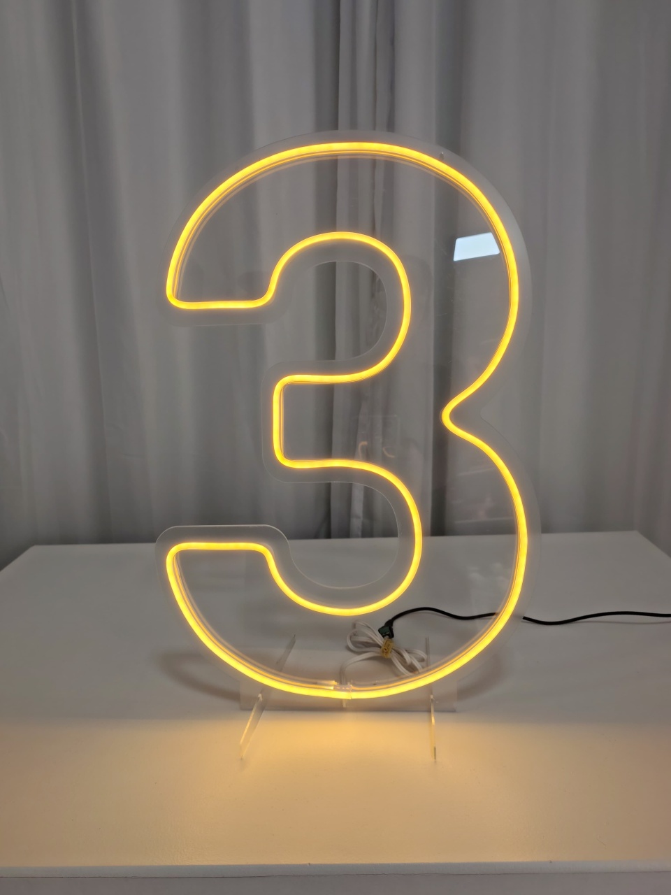 Número de Led 3' (50Cm) - Locadora Flor de Cacau